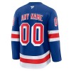 Maillot de Hockey New York Rangers Personnaliser Fanatics Premium 2024-25 Bleu Domicile - Homme